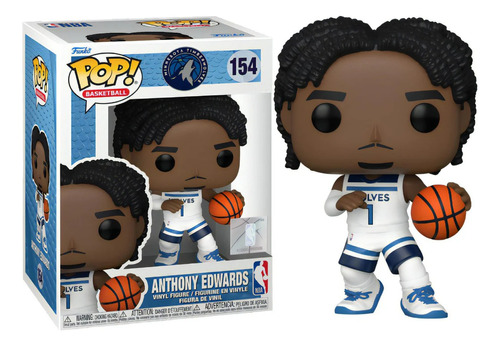 Funko Pop! Basketball Nba Timberwolves - Anthony Edwards 154