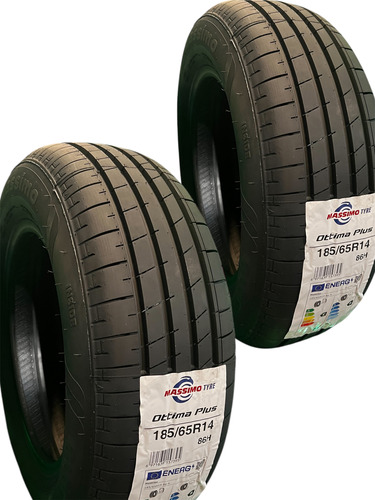 Paquete 2 Llantas 185/65r14 Massimo Ottimo Plus 86h H