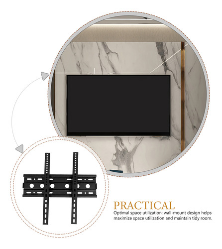 Soporte De Pared Inclinable, Soporte De Pared Resistente