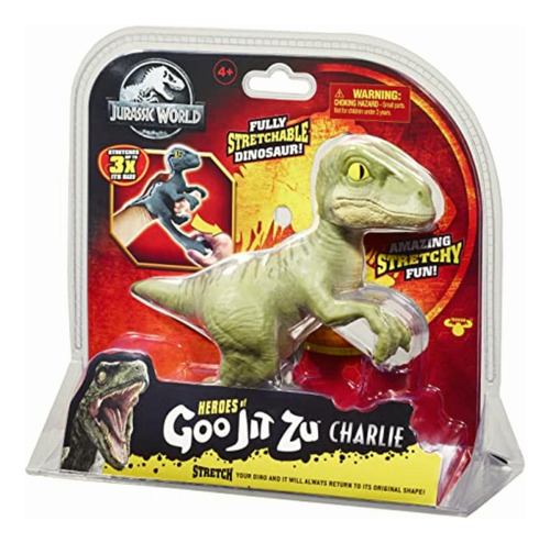 Heroes Of Goo Jit Zu Jurassic World Stretch Heroes Charlie,