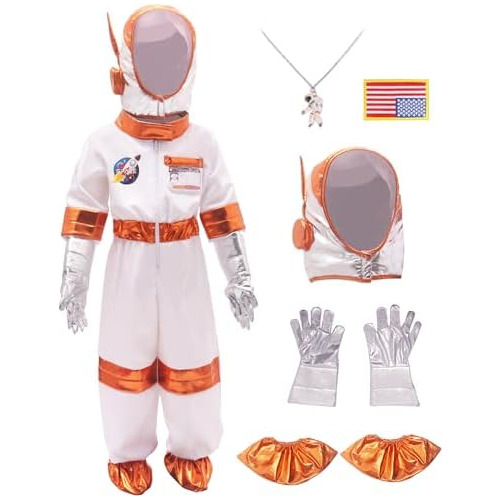 Disfraz De Astronauta De Halloween Niños Casco, Traje ...