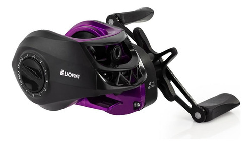 Carretilha Albatroz Hg Évora Purple Alta Velocidade 3rol 5kg