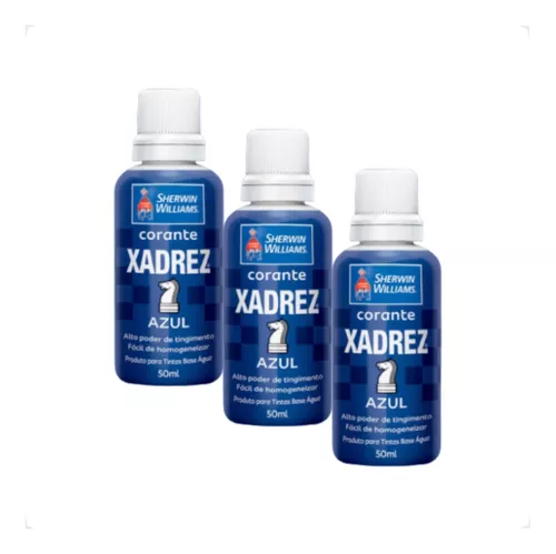 Corante Xadrez Base de Agua 50ml - Shopping Construir