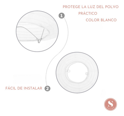 Imagen 4 de 10 de Pantalla De Papel Lampara Globo Decoración Hogar Y Eventos