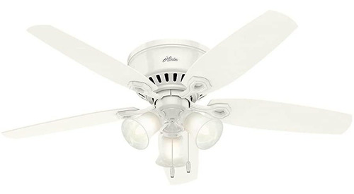 Hunter Fan Company 53326 - Ventilador De Techo De Perfil Baj