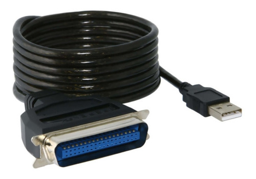 Cable De Impresora Sabrent Cb-cn36 Usb A 1284 1.8 M Color Negro