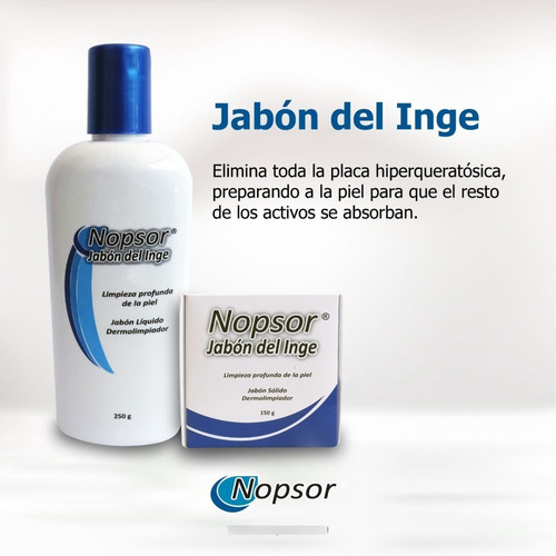 Nopsor Jabón / Shampoo Auxiliar Tx De Psoriasis