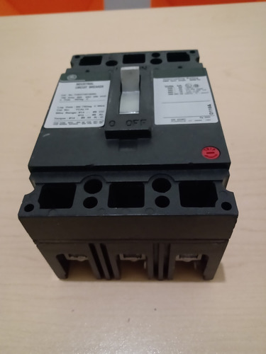 Interruptor Termomagnetico General Electric 3 Polos 100 Amp.
