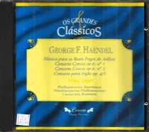 Comprar Cd \u002F Haendel = Fuegos Artificiales , Concerto Grosso (import