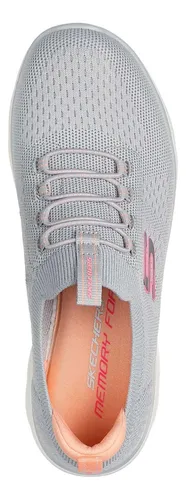 Skechers Tenis Gowalkex-kali Mujer Gris