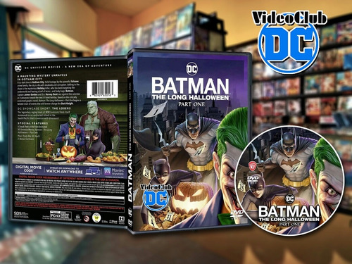 Imagen 1 de 6 de Batman The Long Halloween Part One Dvd