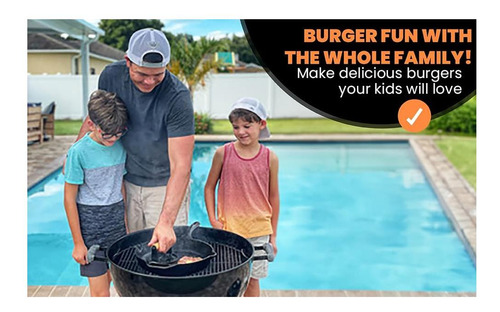 El Kit De Hamburguesas De Hamburguesas De Hierro De Hierro