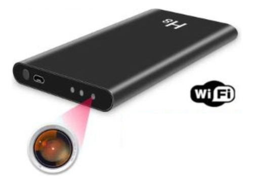  Cargador Portatil Con Cámara Oculta, Espía Full Hd Wifi