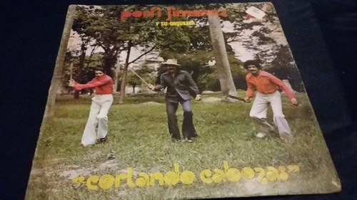  Porfi Jimenez Cortando Cabezas Vinilo Lp Salsa 