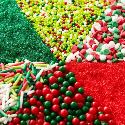 Dulces Chispitas Chochitos Para Decorar Postres Navidad Imp