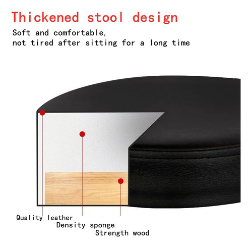 Taburete De Tambor Pesado, Altura Ajustable, Asiento De Tamb