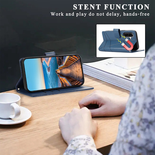 Funda Para Teléfono Samsung Galaxy A56 A36 A26 A16, Funda Tipo Bolsa Con Ranura En Forma De A