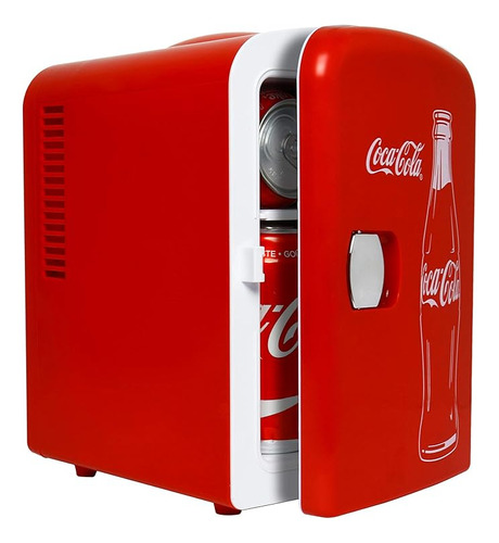 Cola Classic Coke Bottle 4l Mini Refrigerador Con Cables 12