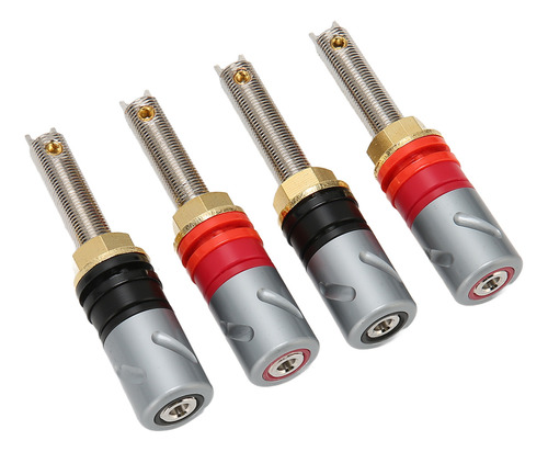 Conector De Terminal Tipo Banana Para Amplificador, 4 Unidad