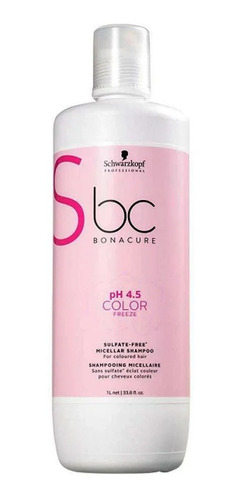 Imagem 1 de 6 de Schwarzkopf Bonacure Color Freeze Shampoo Litro Full