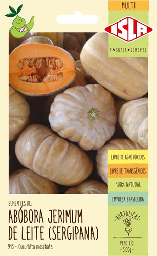 Sementes De Abóbora Jerimum De Leite (sergipana)