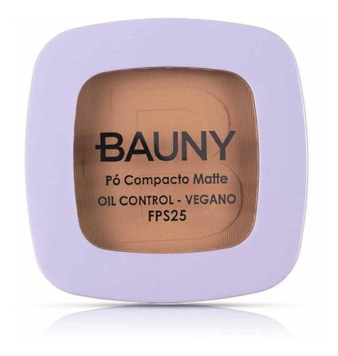 Pó Compacto Fps 25 Cor 070 Matte 10g - Bauny