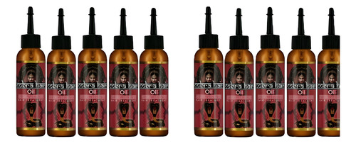 10 Unidades Nanovin A Óleo De Cobra Crescimento Capilar 60ml