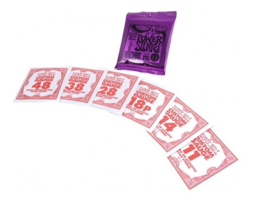 Encord Guit/electrica Ernie Ball 2220(11-48) Power Slinky