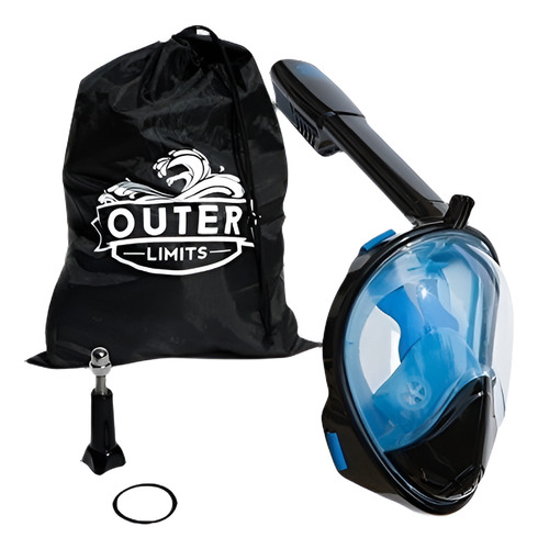 Outer Limits Nuevo Rostro Completo Máscara De Snorkel Compat