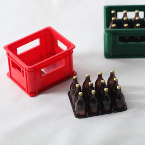 1:6 1:12 Casa De Bonecas Miniatura Modelo Moldura De Vinho