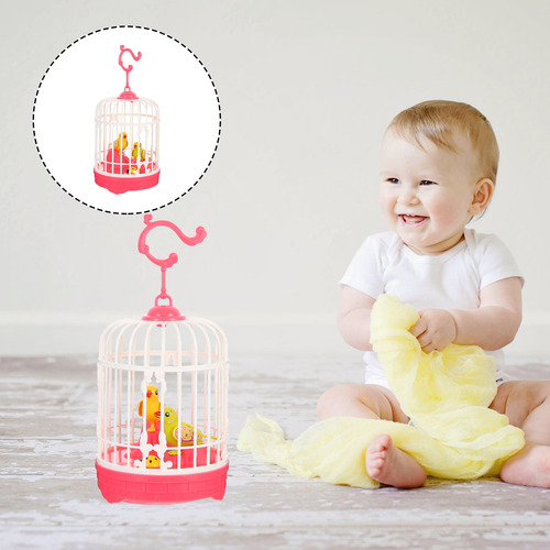 Pájaro De Inducción Activado Por Voz Bird Cage