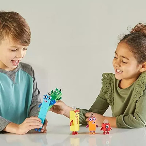 Numberblocks Friends One To Five Figuras De Acción