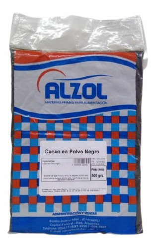 Cacao Negro Alzol X500g