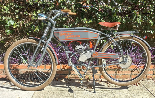 Replica Estilo Harley Davidson 1909 Nova 80cc