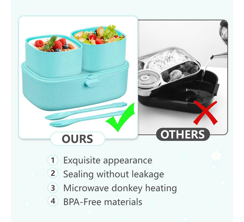Joopetalk Bento Caja De Almuerzo Con Termo De Sopa De Vtlgq