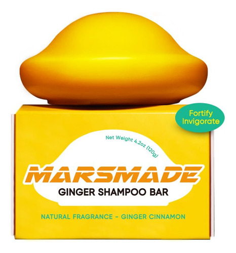 Marsmade Shampoo En Barra De Jengibre