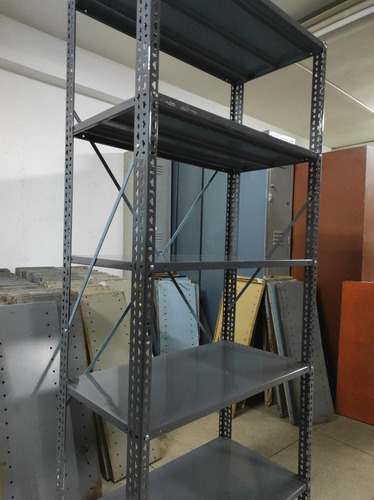Estantes Metalicos 50.cm 5 Paños 3 Refuerzos 2.00x0.92x0.50