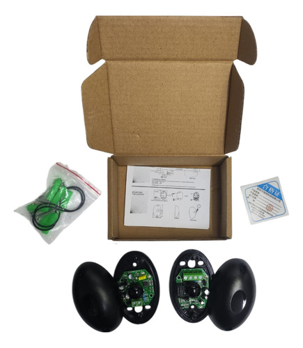 Fotocelda Porton Infrarrojo 10mts 12-24v Emisor + Receptor