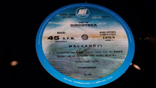Malvaho La Cotorra Vinilo Maxi 1981 Argentina (Usado)