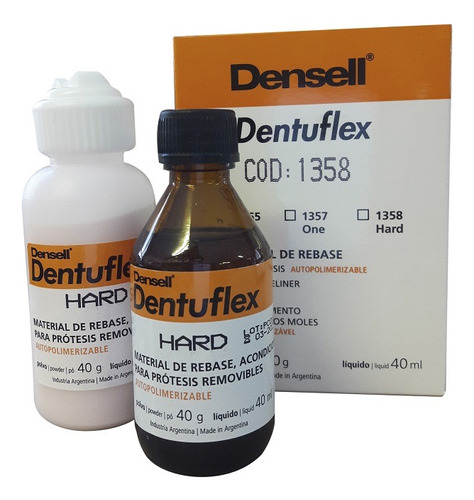 Densell Dentuflex Hard Acondicionador De Tejidos Flexible 