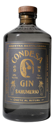 Pack De 6 Ginebra Condesa Sahumerio 750 Ml