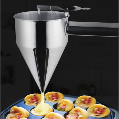 . Embudo De Confitería Embudo De Acero Inoxidable Soporte