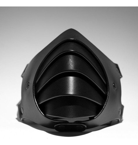 Máscara Cyberpunk Pu Punk Para Cosplay De Piel Gótica Para H