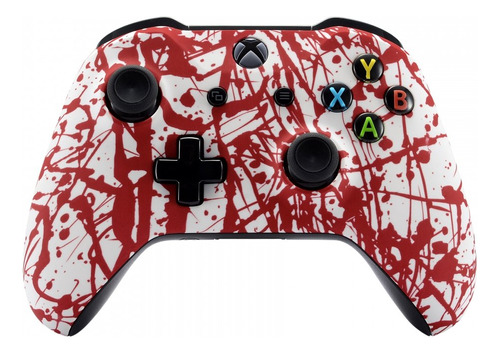 Extremerate Blood Spatter Faceplate Cover, Soft Touch Front