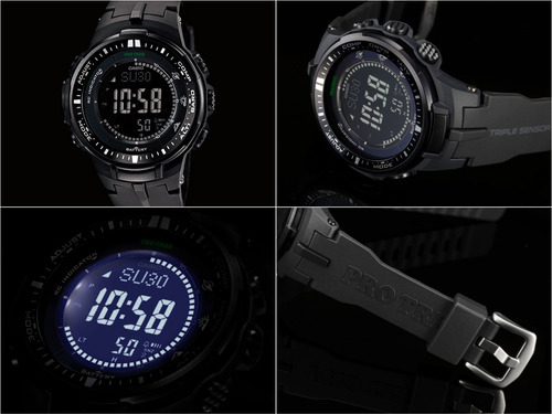 Reloj Casio Pro Trek Prw-3000-1a Solar Local Barrio Belgrano