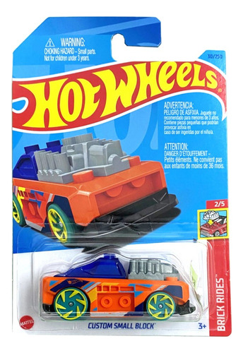 Hot Wheels Custom Small Block Bricks Riders Mattel - Lanús