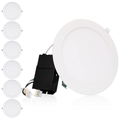Iluminacion Led Para Empotrar Color Blanco 6pzs Regulable