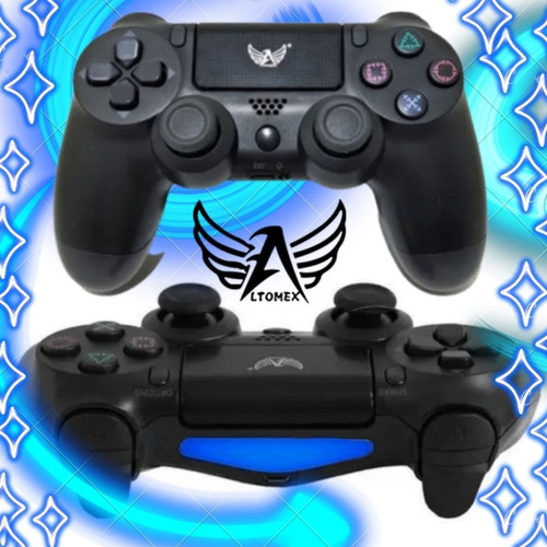 Imagem 2 de 7 de Controle Ps4 Joystick Sem Fio C/ Carregador Usb E Luz De Led