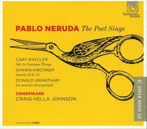 The Poet Sings Pablo Neruda - Varios Interpretes (cd) 