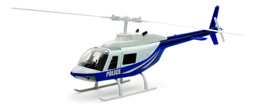 Newray 26073a Sky Pilot Bell 206 Police, Blanco